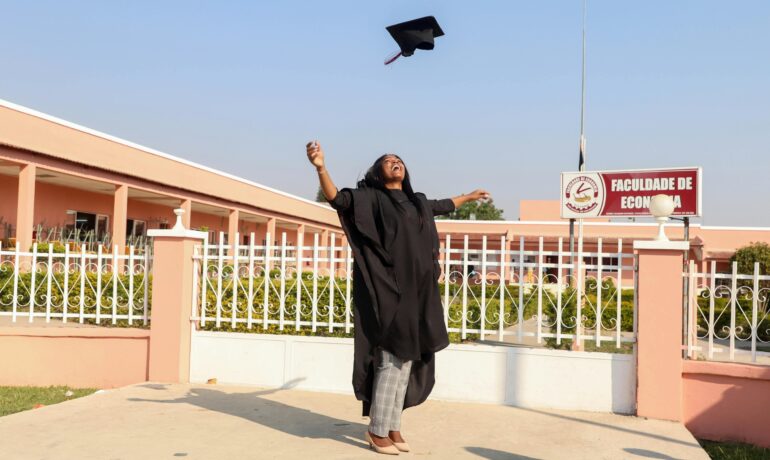 college student graduates