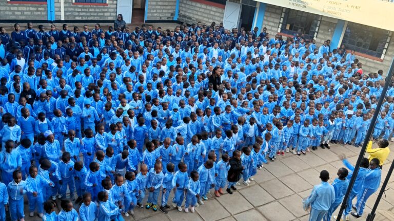 Students at PCEA Nanyuki Academy