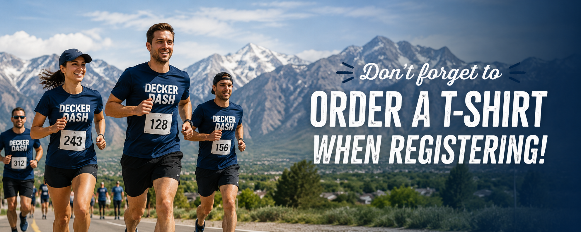 Decker Dash 5K Race Tshirt